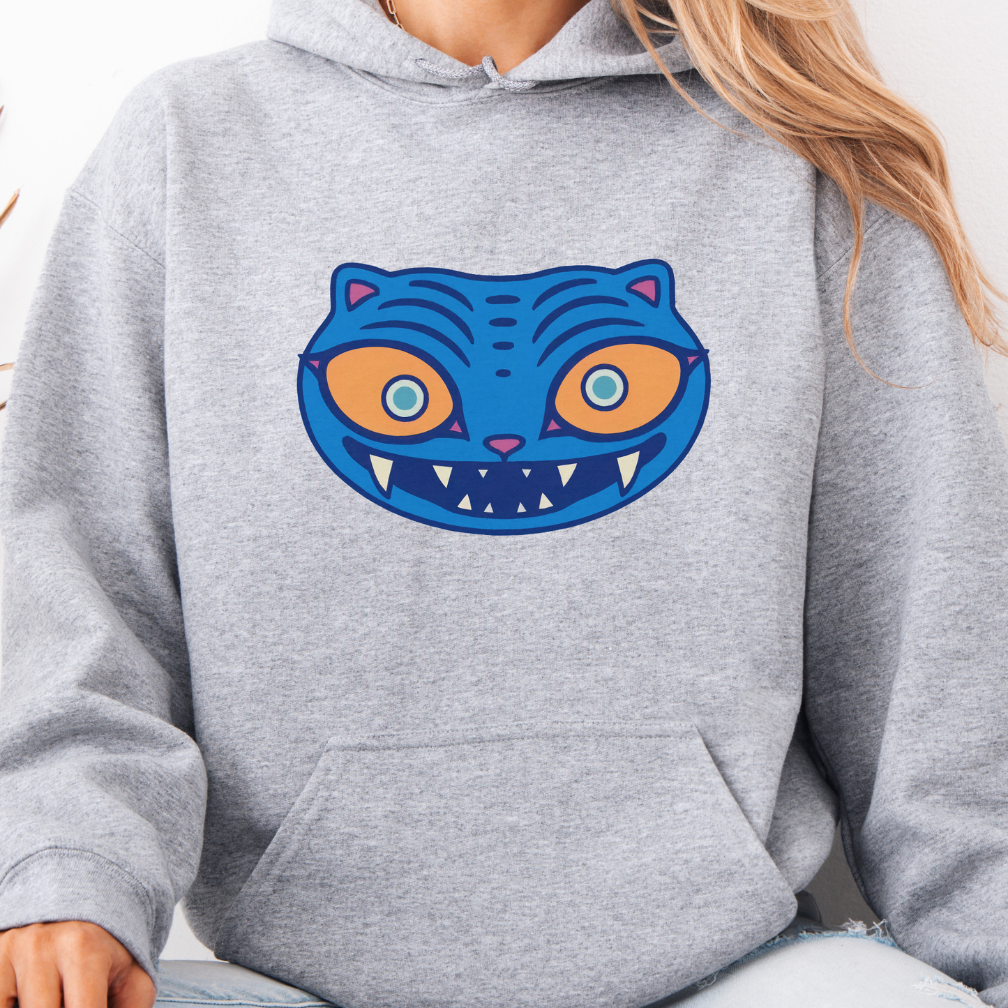 Derpy - Demon Hunter Blue Tiger - K-Pop Hoodie