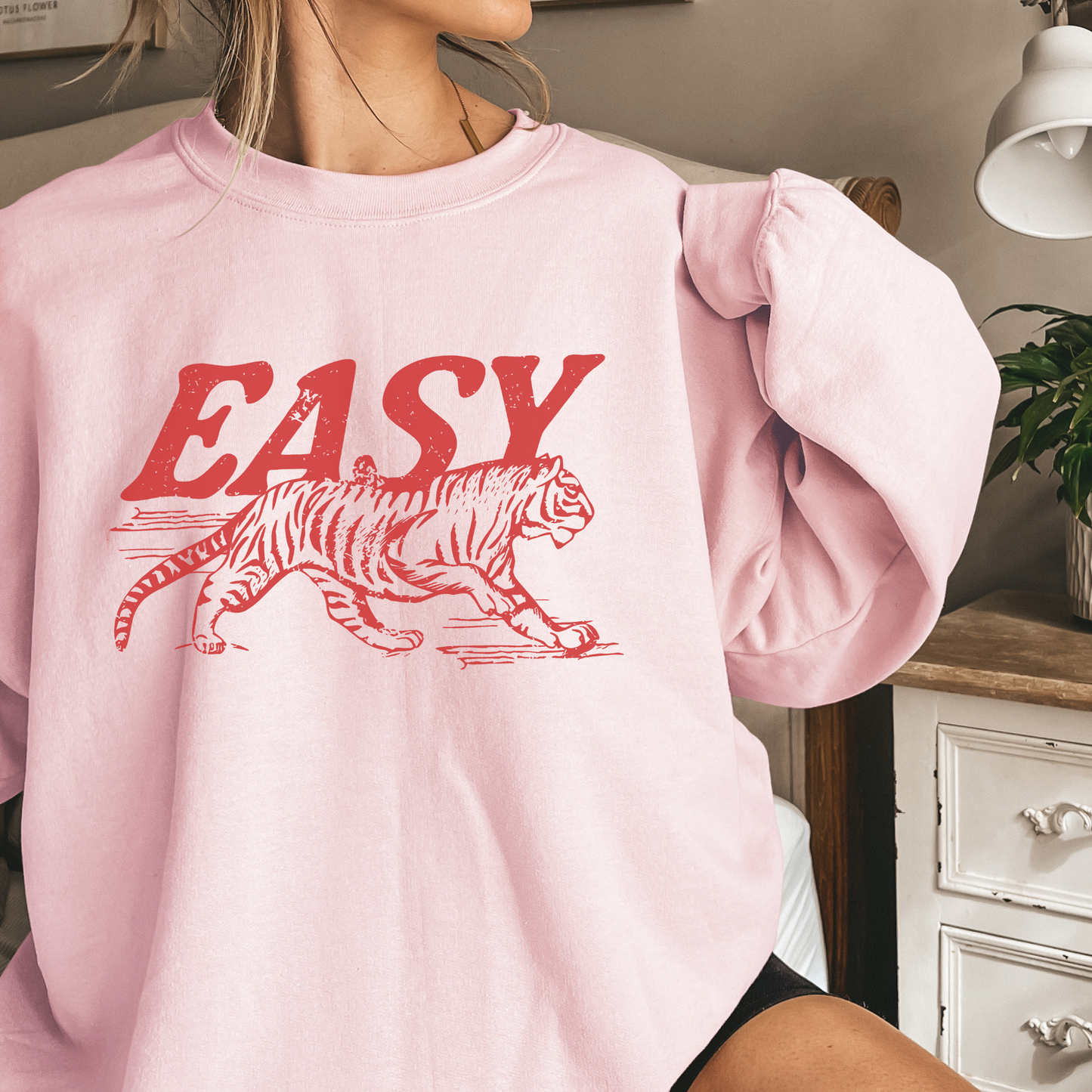 Easy Tiger - Oversized Crewneck