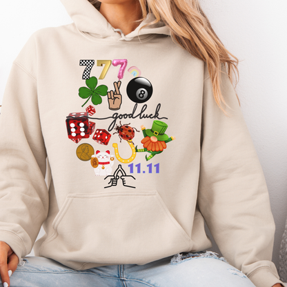 Lucky Duck Hoodie – Catch a Little Luck (Multiple Colors)