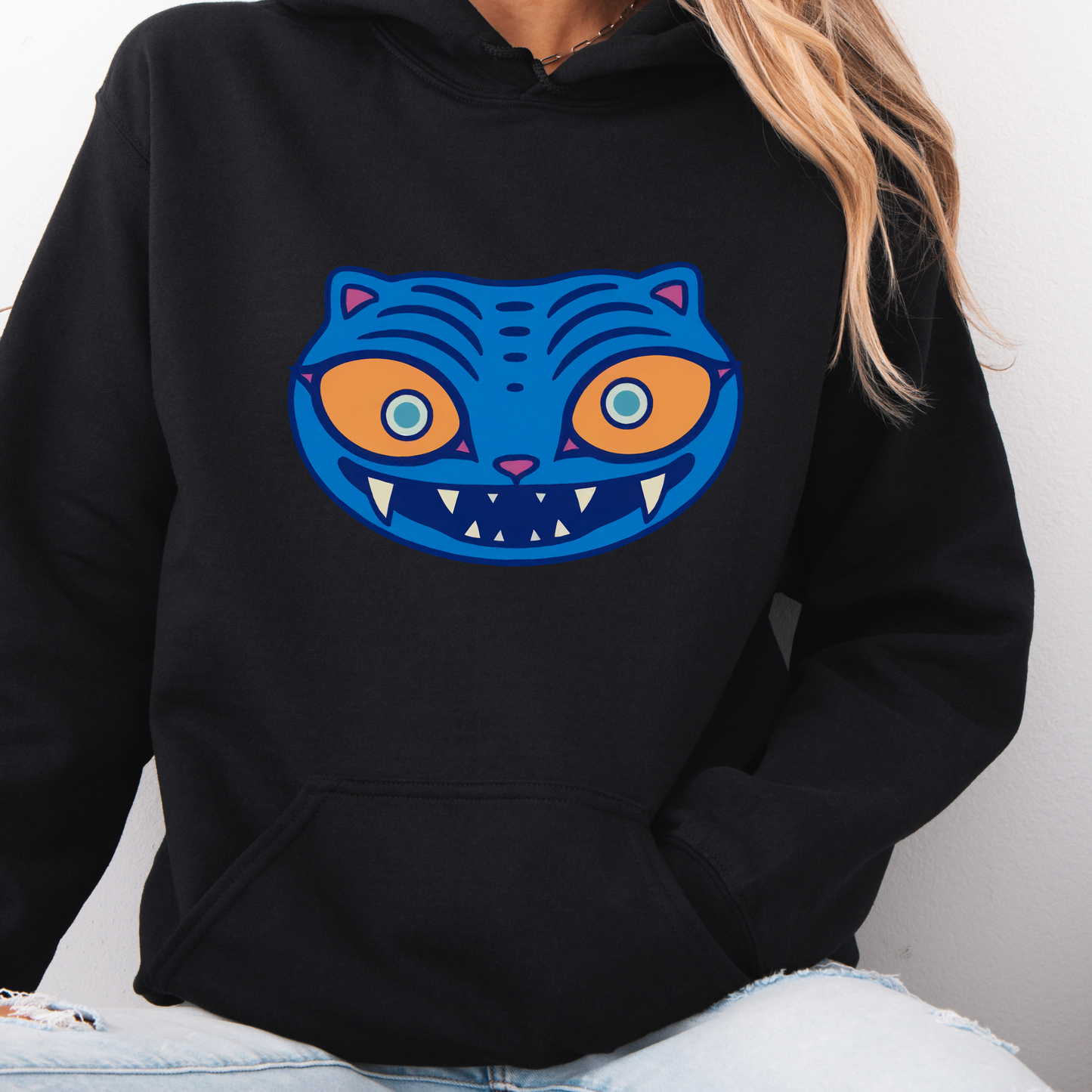 Derpy - Demon Hunter Blue Tiger - K-Pop Hoodie