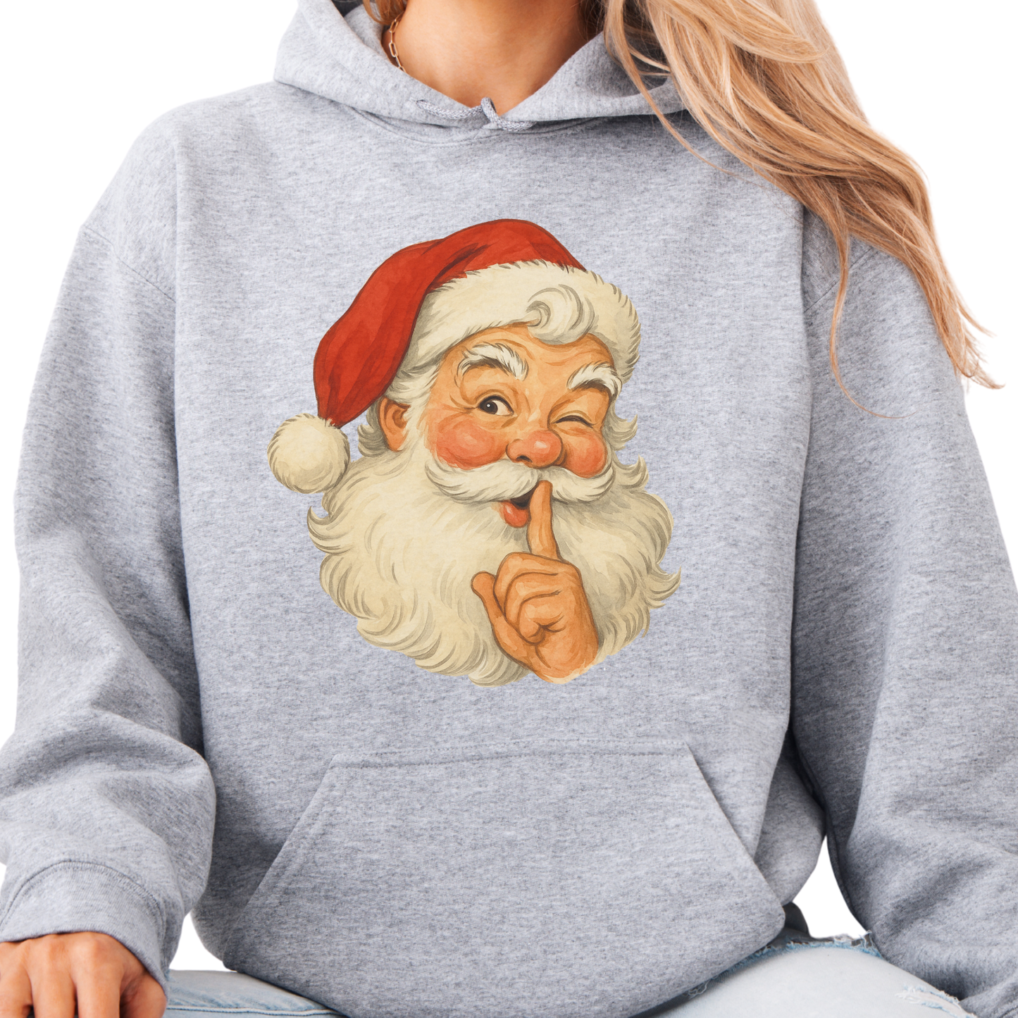 Vintage Santa Hoodie