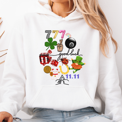 Lucky Duck Hoodie – Catch a Little Luck (Multiple Colors)