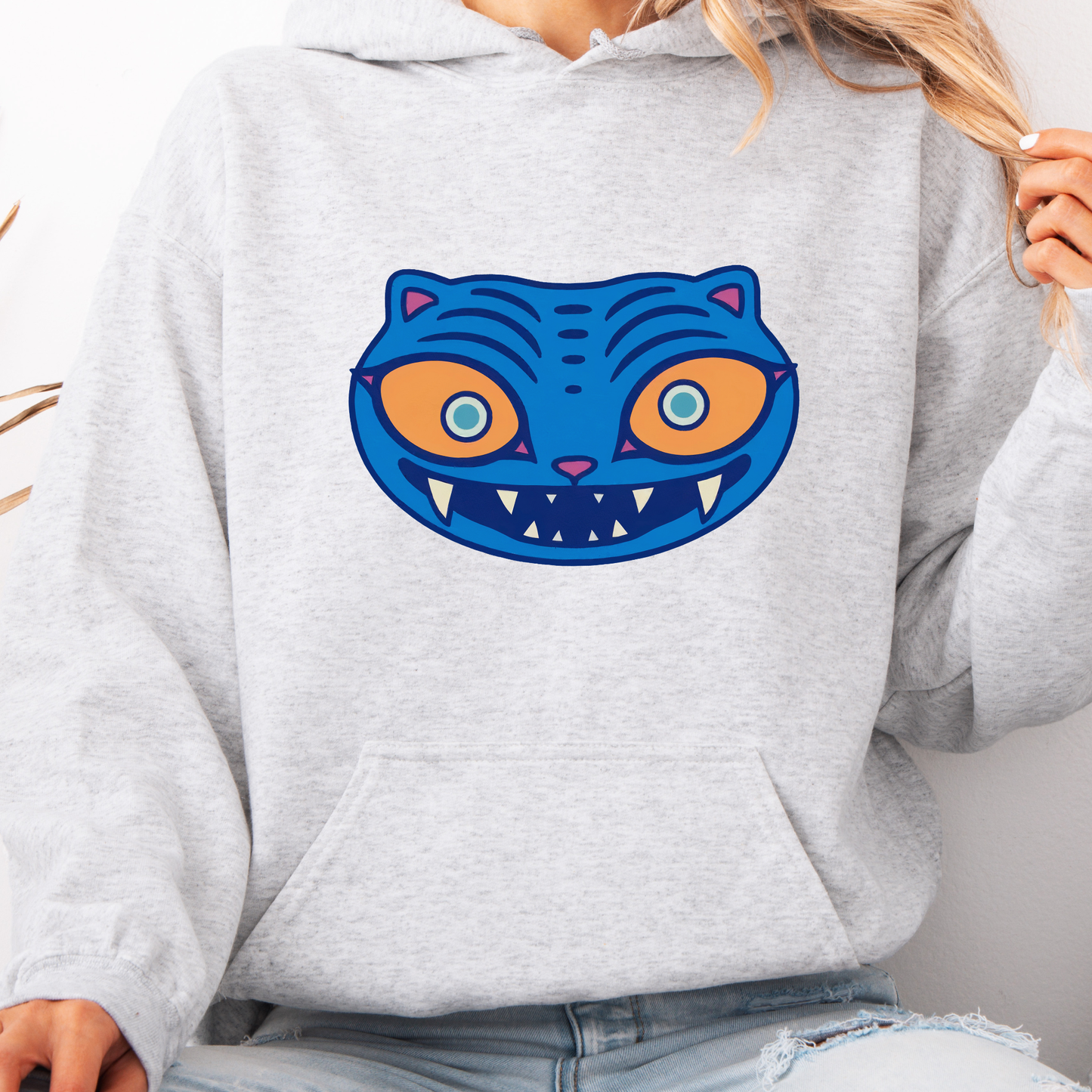 Derpy - Demon Hunter Blue Tiger - K-Pop Hoodie