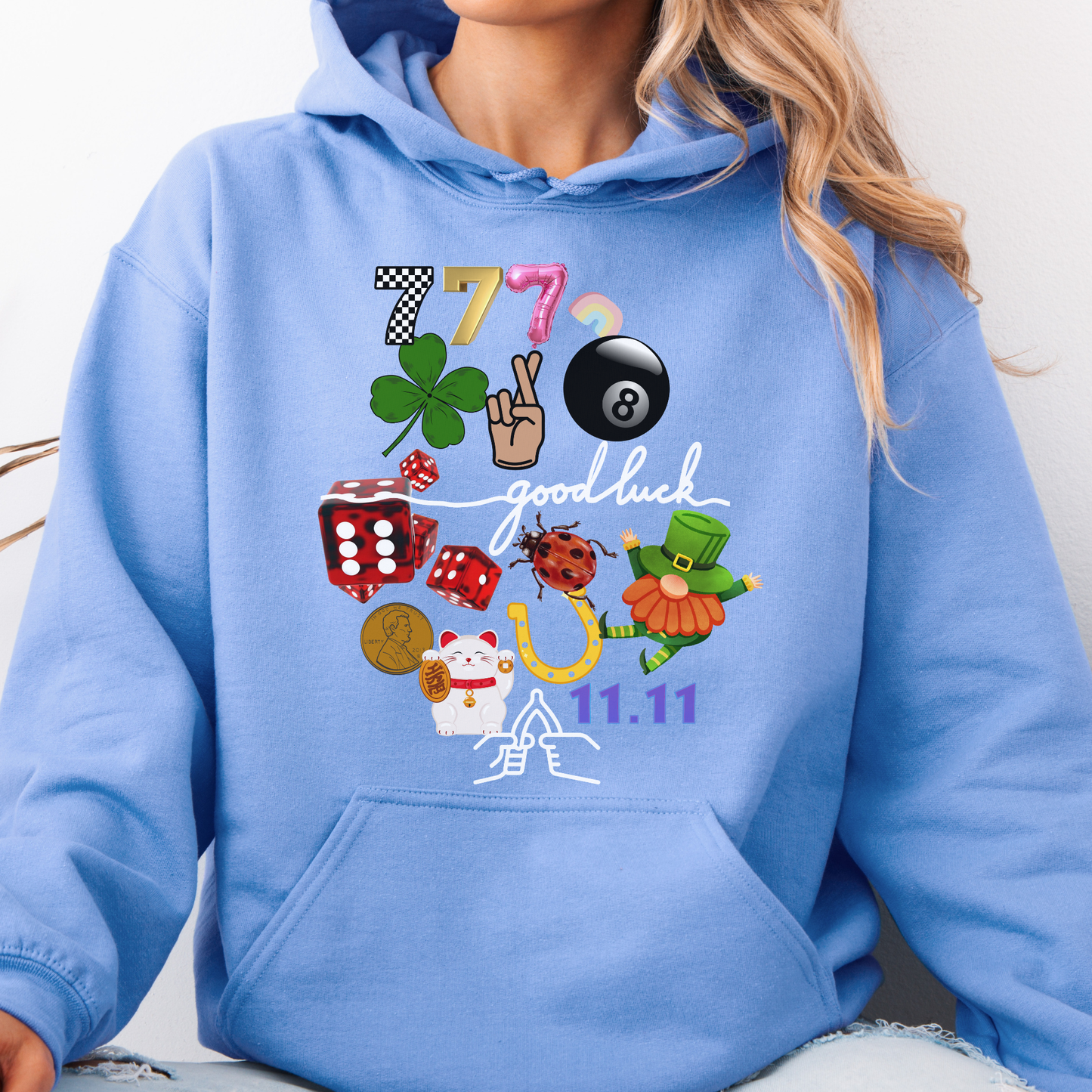 Lucky Duck Hoodie – Catch a Little Luck (Multiple Colors)