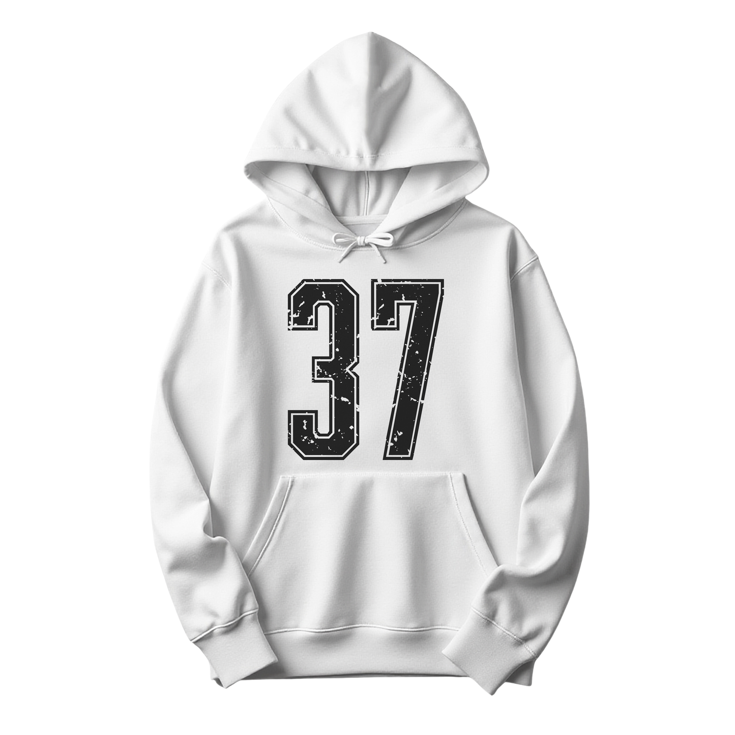 Varsity Custom Number Sweatshirt Hoodie: Personalized Game Day