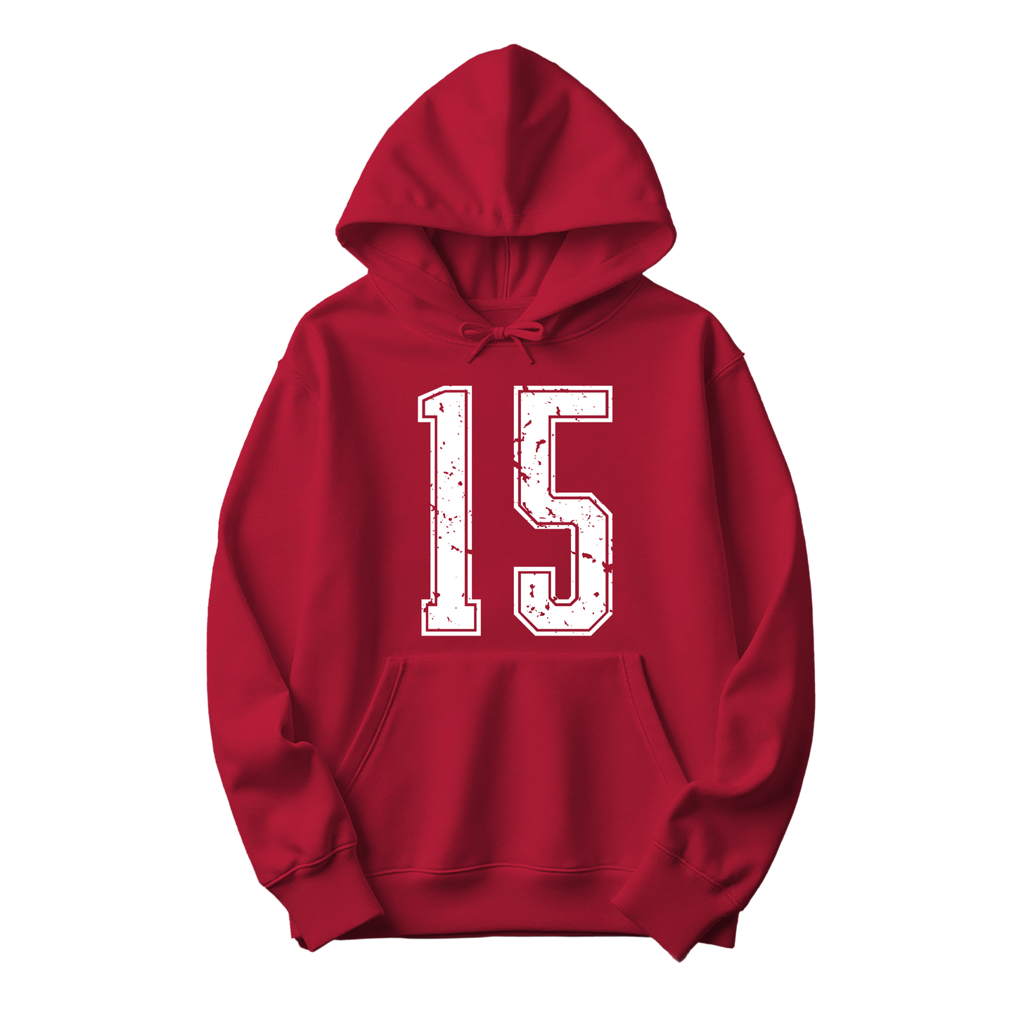 Varsity Custom Number Sweatshirt Hoodie: Personalized Game Day