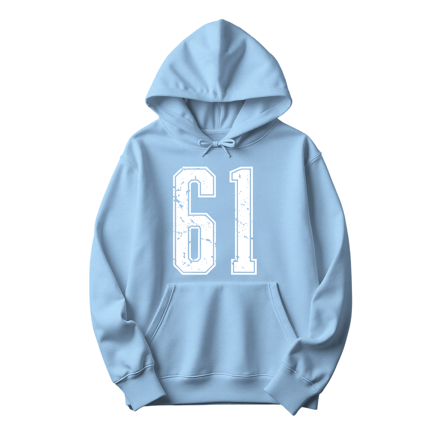 Varsity Custom Number Sweatshirt Hoodie: Personalized Game Day
