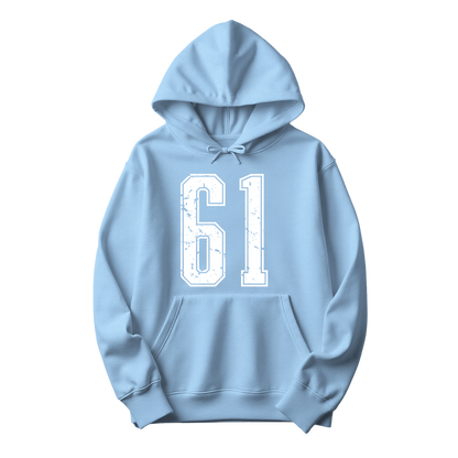 Varsity Custom Number Sweatshirt Hoodie: Personalized Game Day