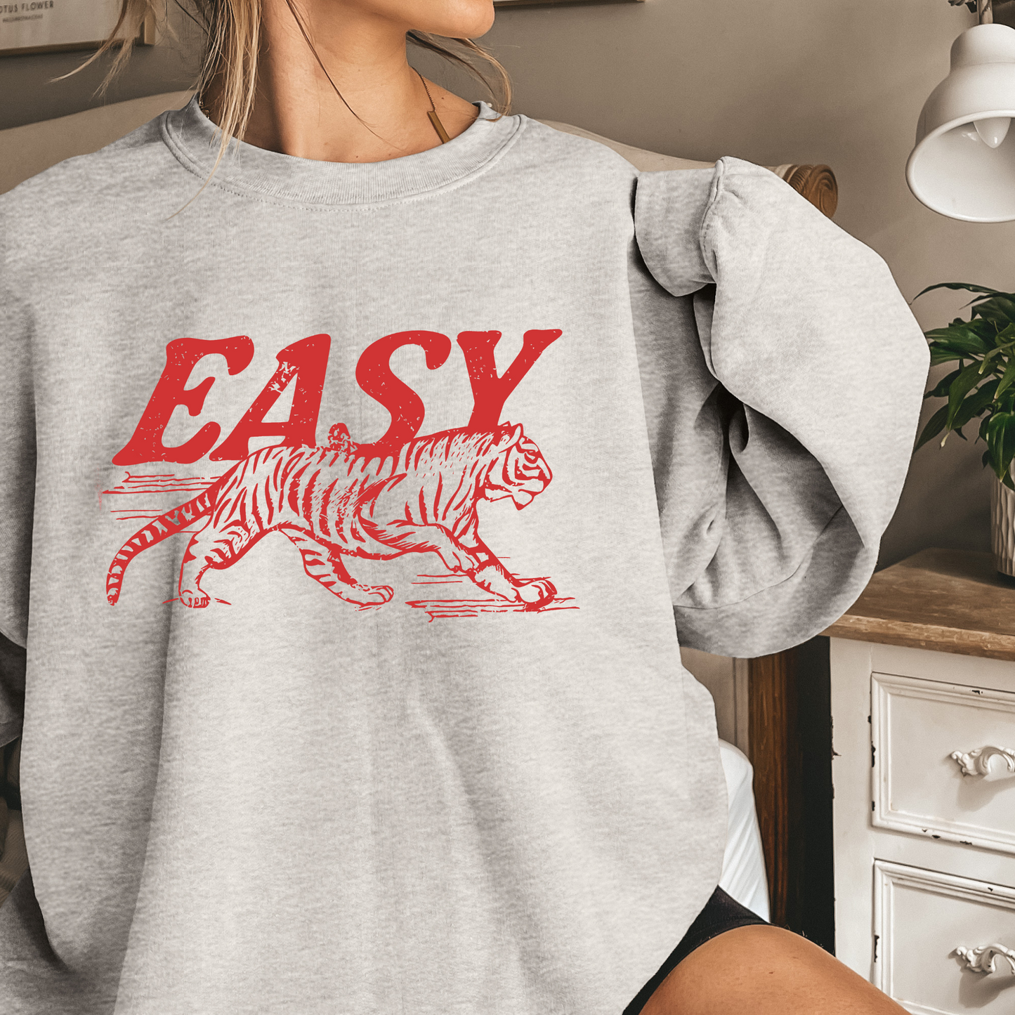 Easy Tiger - Oversized Crewneck