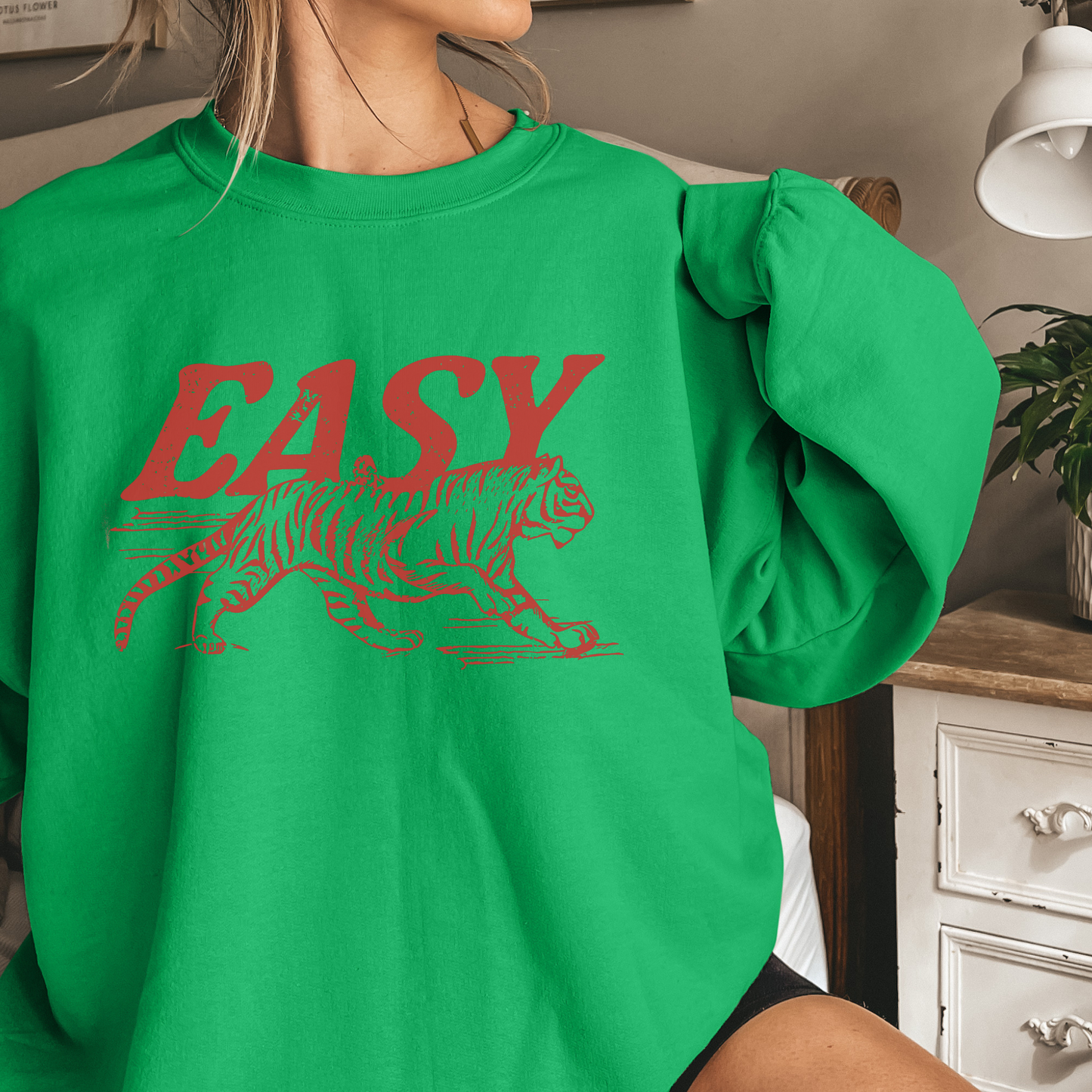 Easy Tiger - Oversized Crewneck