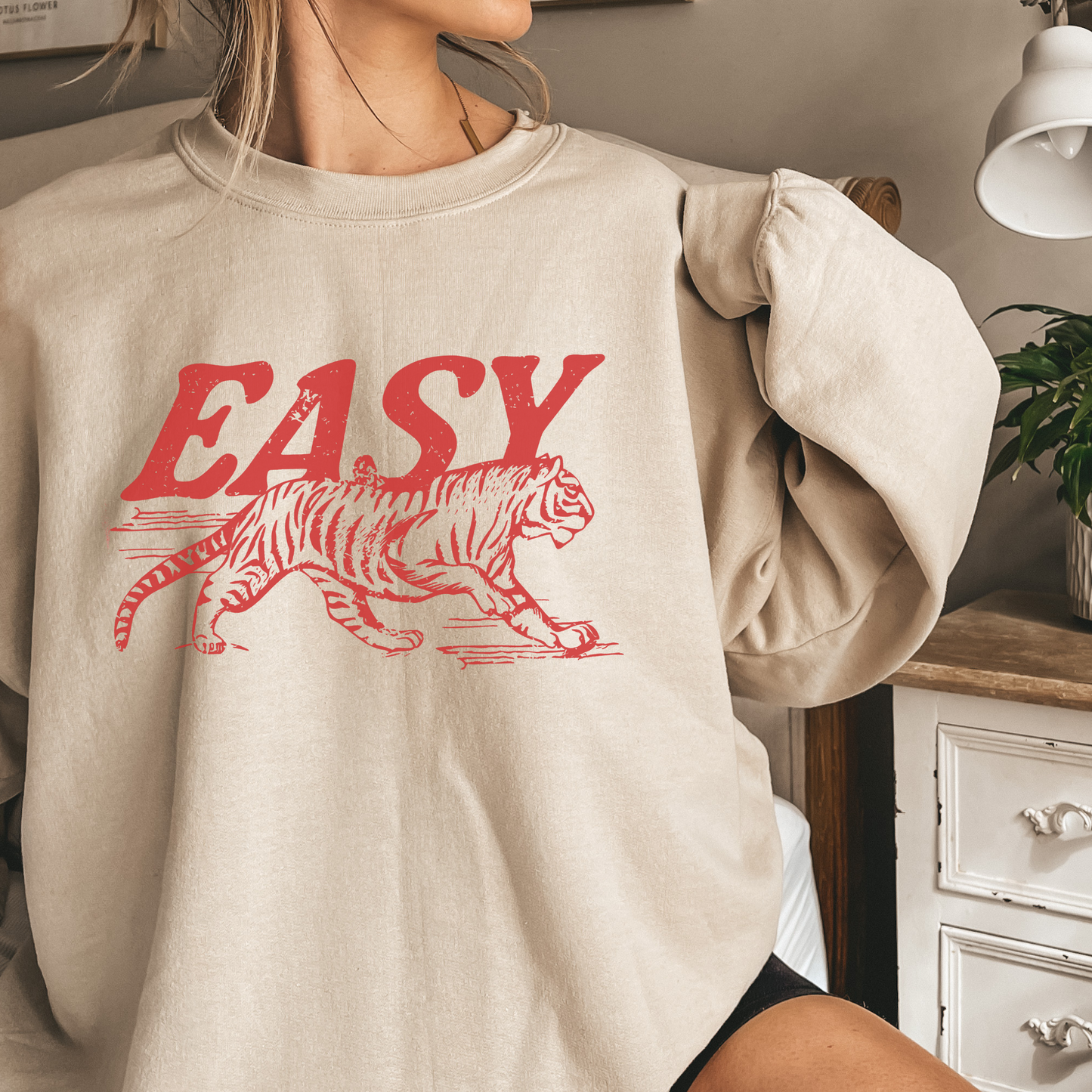 Easy Tiger - Oversized Crewneck