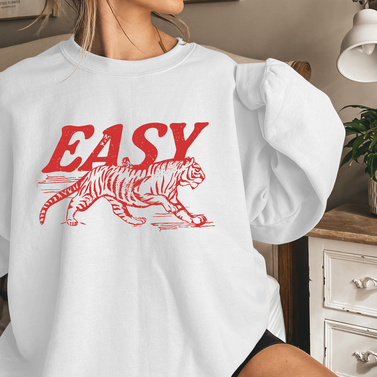 Easy Tiger - Oversized Crewneck