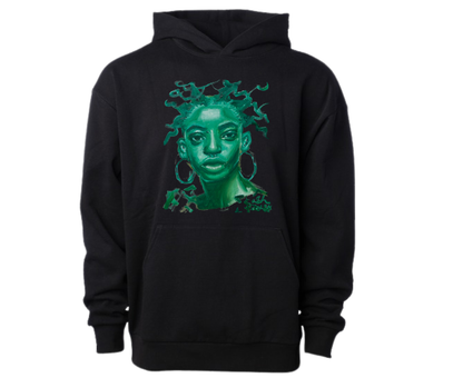 Envy Hoodie - Original Artwork by Cash Peterson - heavyweight