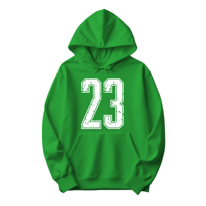 Varsity Custom Number Sweatshirt Hoodie: Personalized Game Day