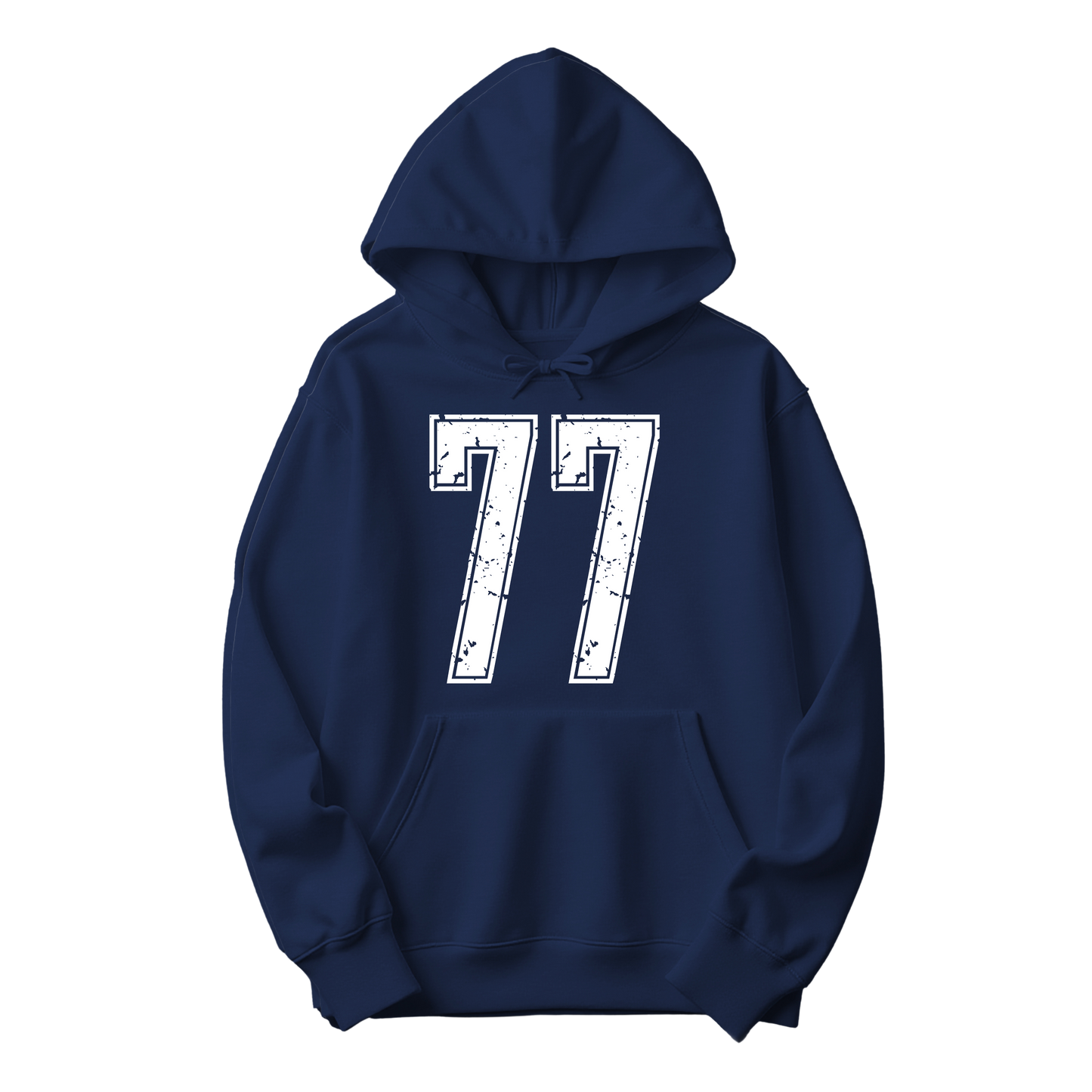 Varsity Custom Number Sweatshirt Hoodie: Personalized Game Day