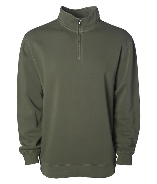 Vintage Quarter Zip on Ring Spun Cotton - 1/4 Zip Unisex