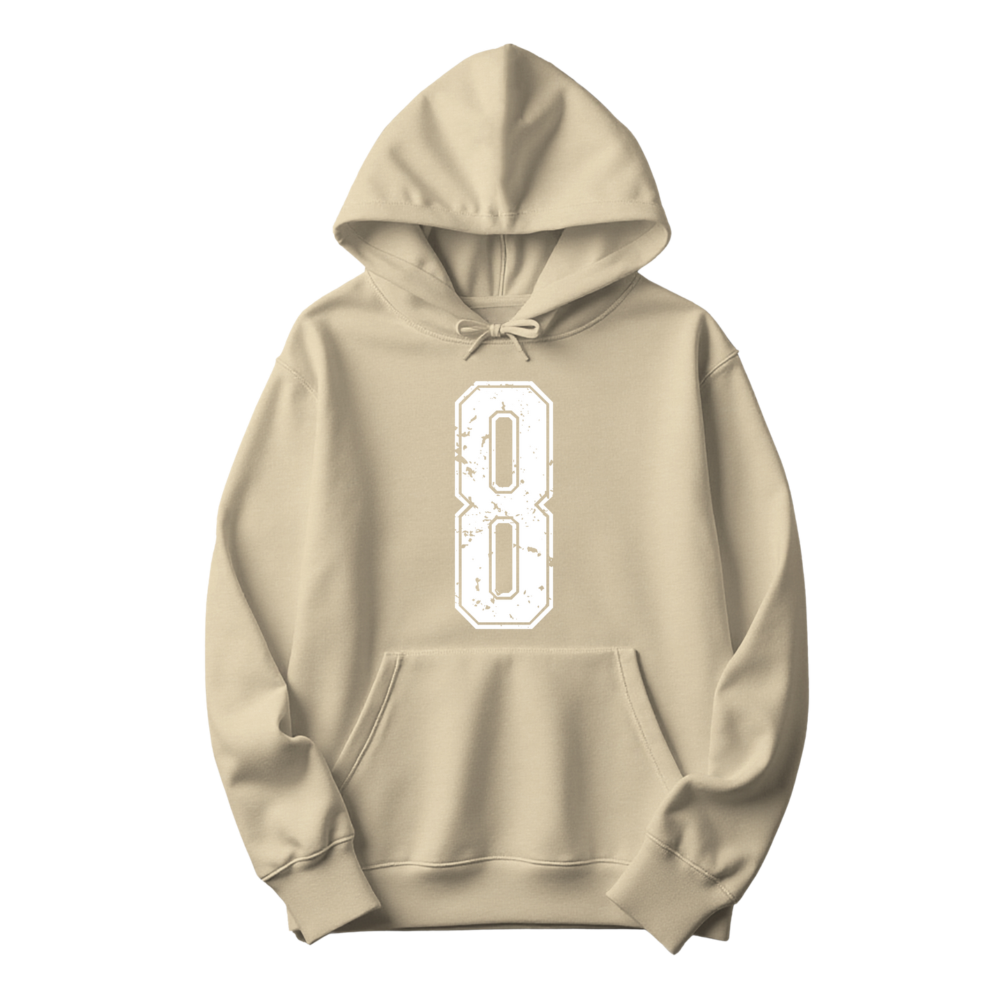 Varsity Custom Number Sweatshirt Hoodie: Personalized Game Day