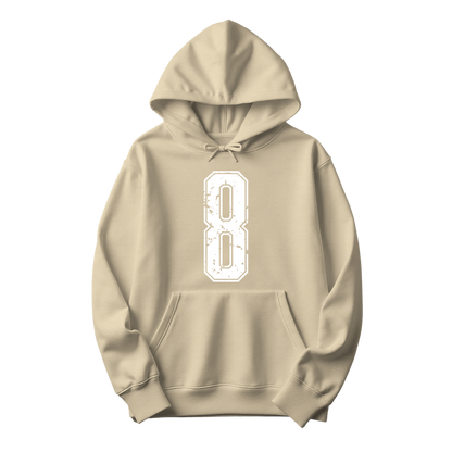 Varsity Custom Number Sweatshirt Hoodie: Personalized Game Day