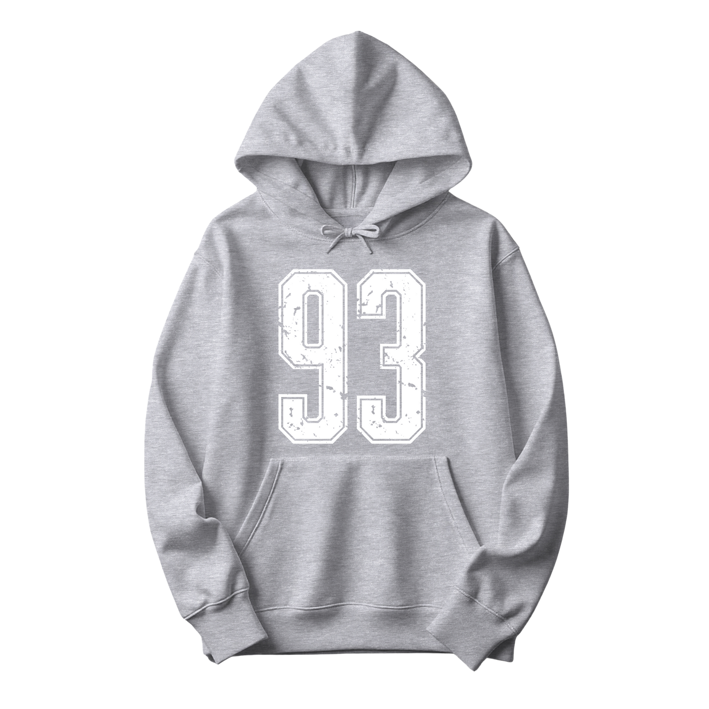 Varsity Custom Number Sweatshirt Hoodie: Personalized Game Day