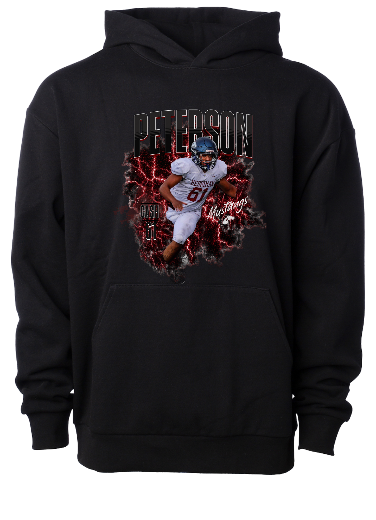 Herriman High School Custom Football Hoodie & Crewneck