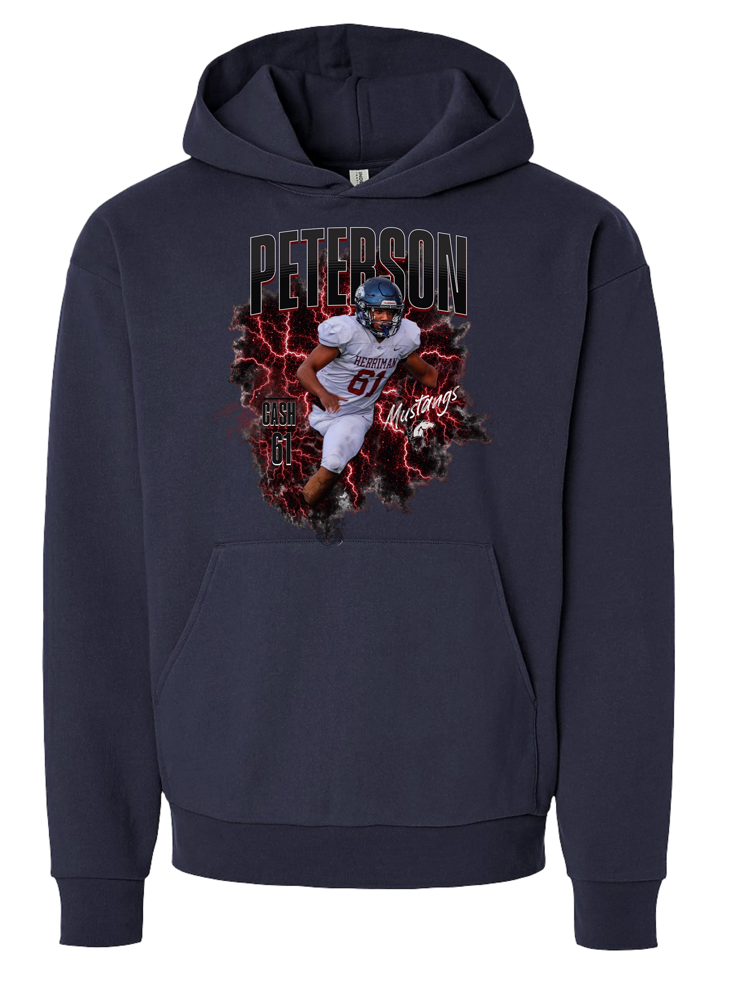 Herriman High School Custom Football Hoodie & Crewneck