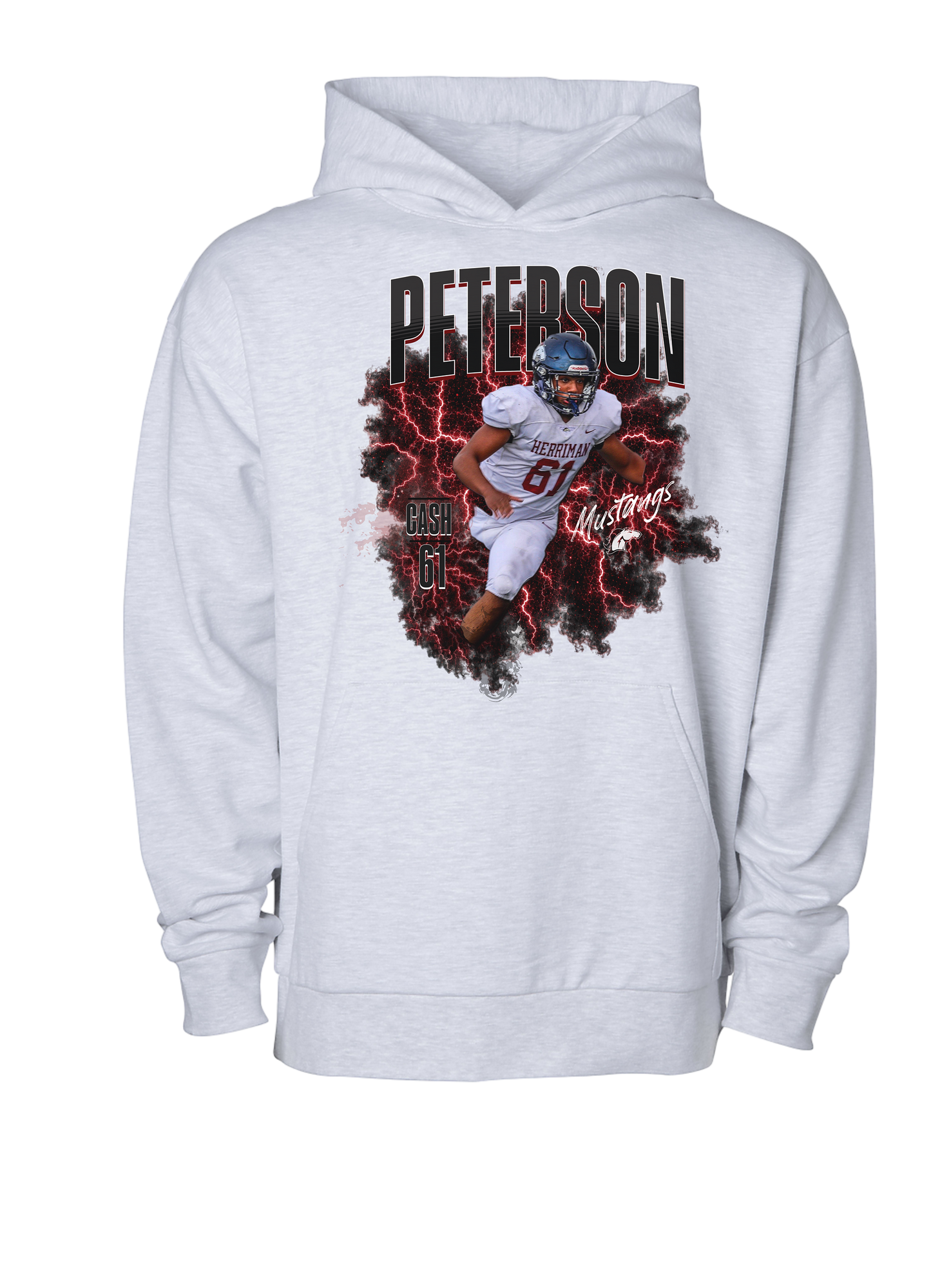 Herriman High School Custom Football Hoodie & Crewneck