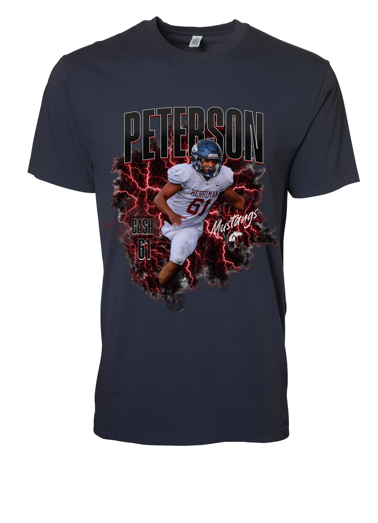 Herriman High School Custom Football T-Shirt