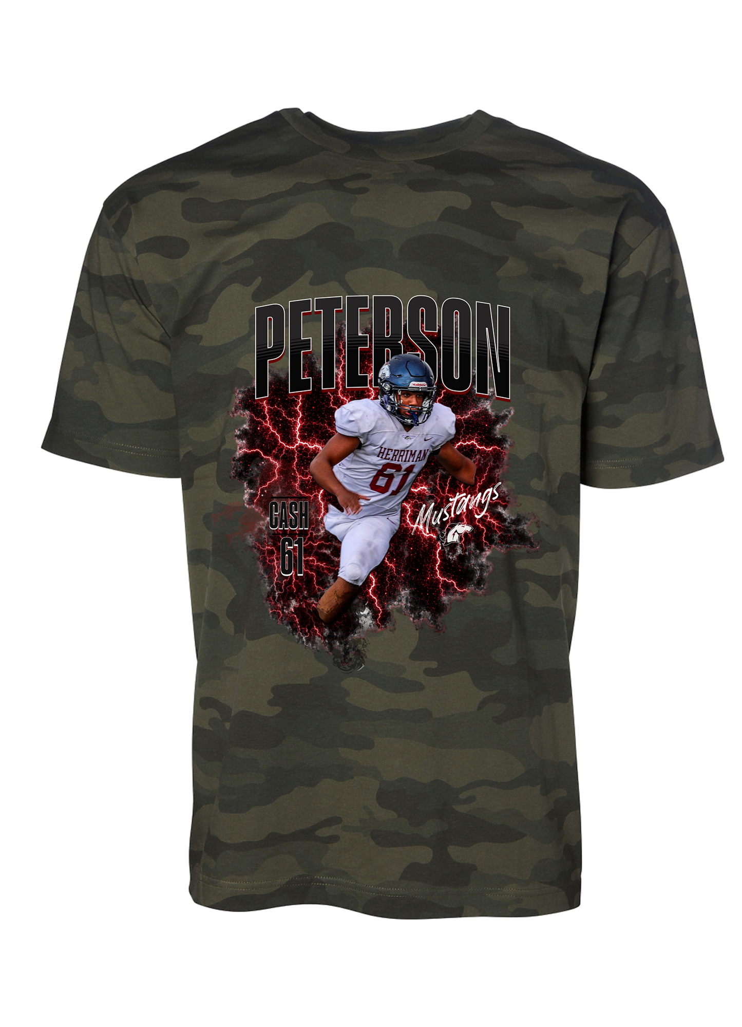 Herriman High School Custom Football T-Shirt