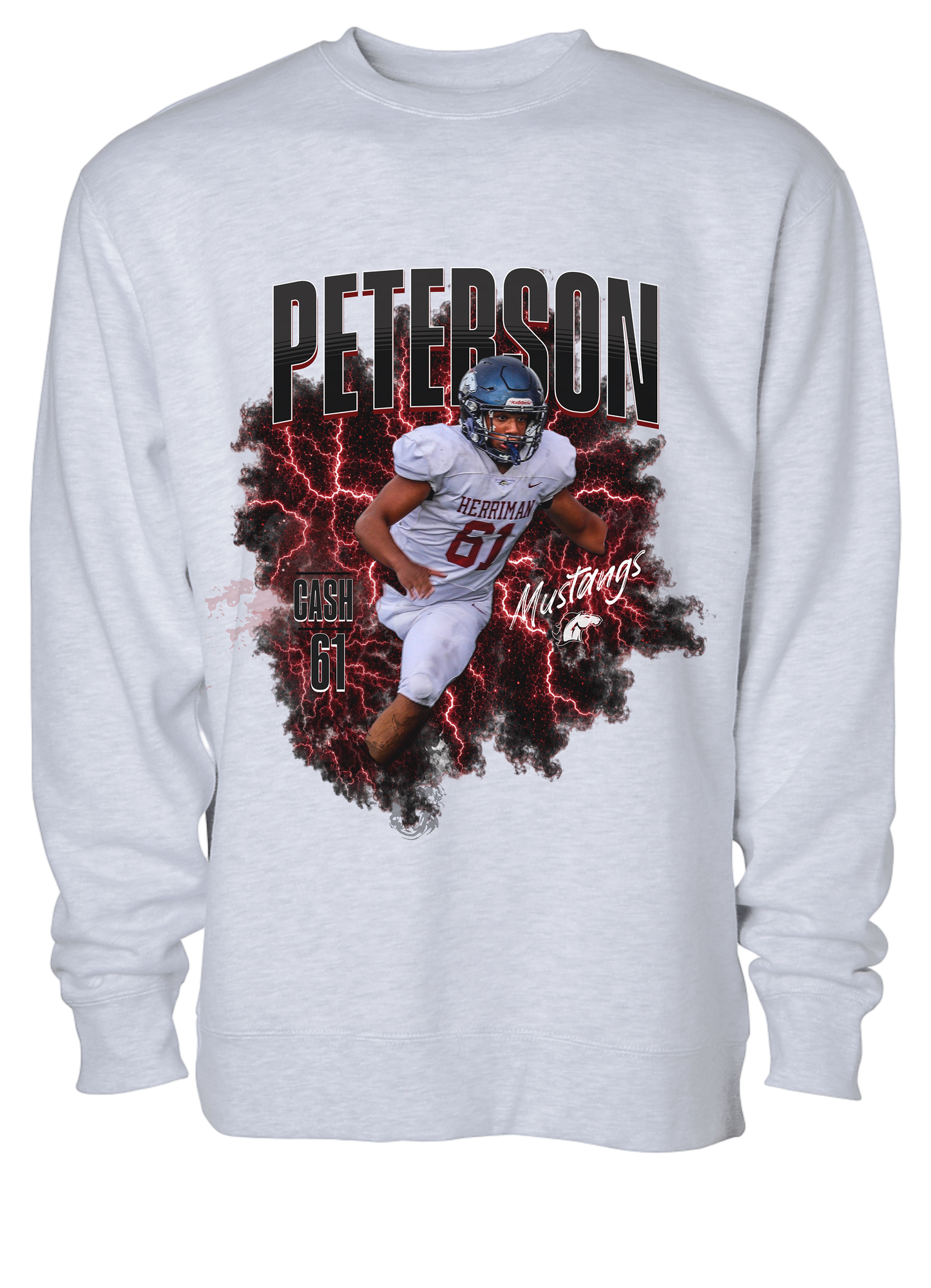 Herriman High School Custom Football Hoodie & Crewneck