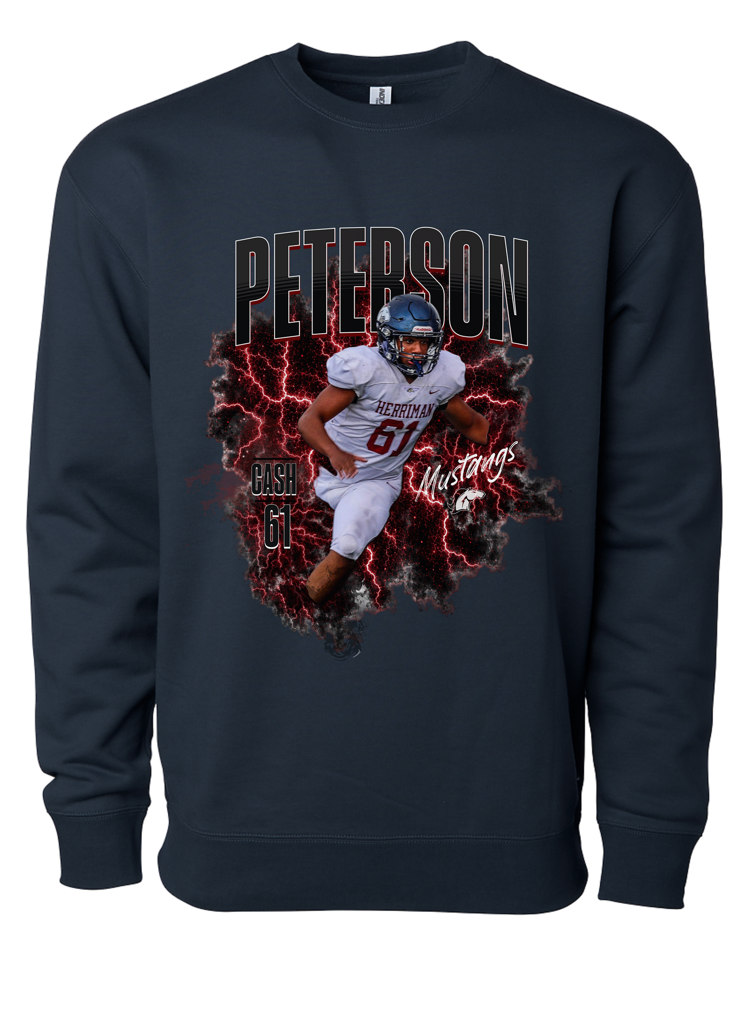 Herriman High School Custom Football Hoodie & Crewneck
