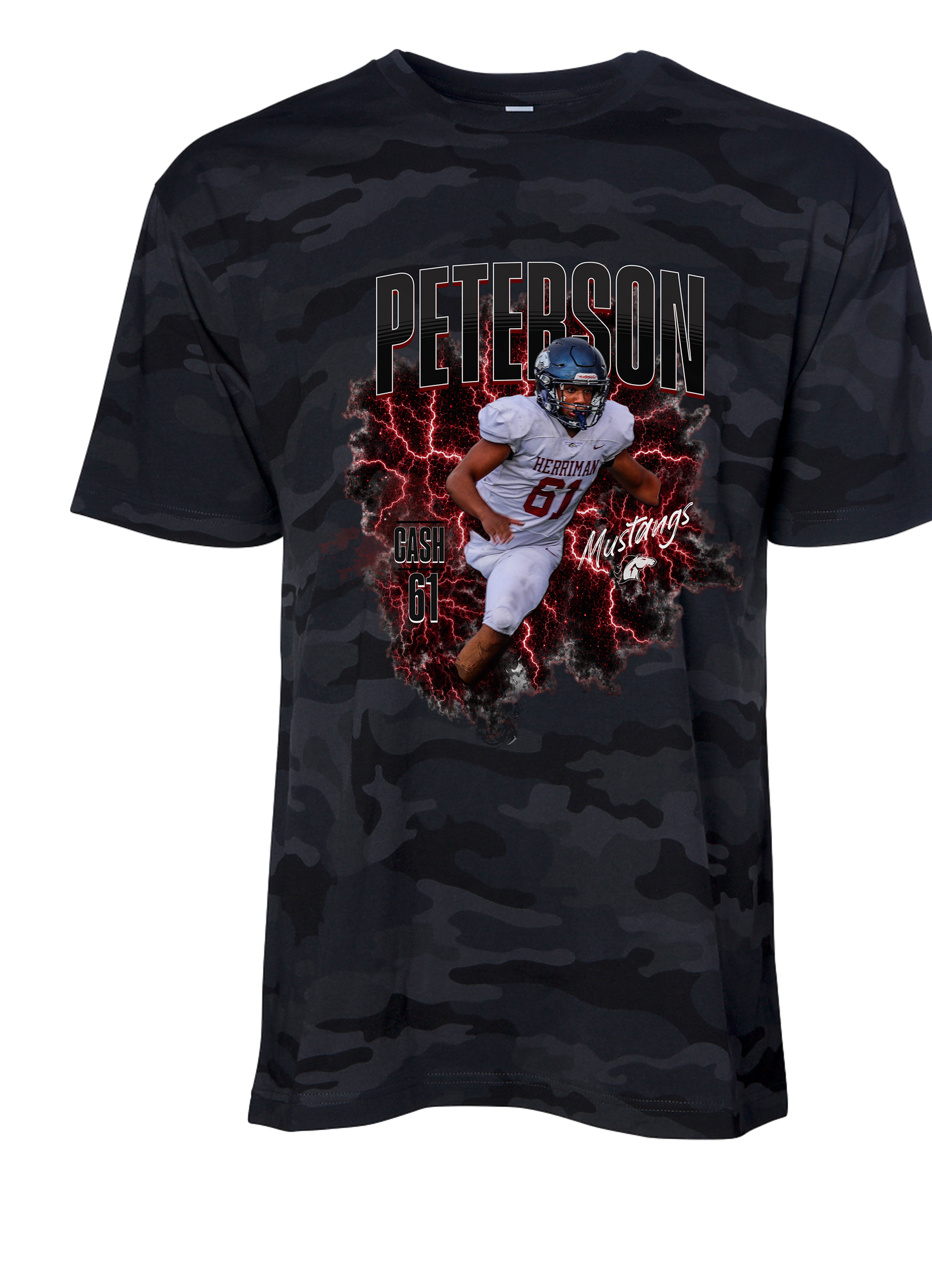 Herriman High School Custom Football T-Shirt