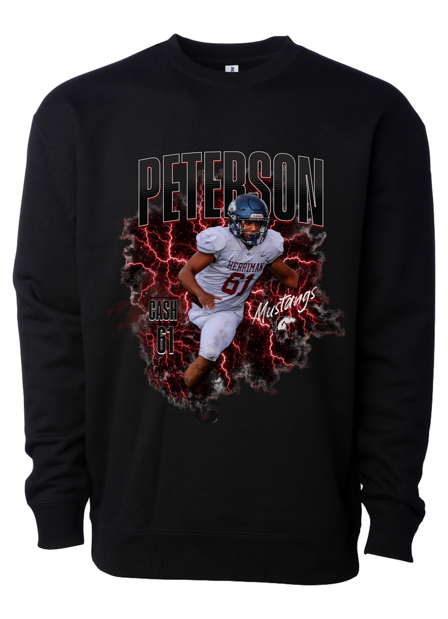 Herriman High School Custom Football Hoodie & Crewneck