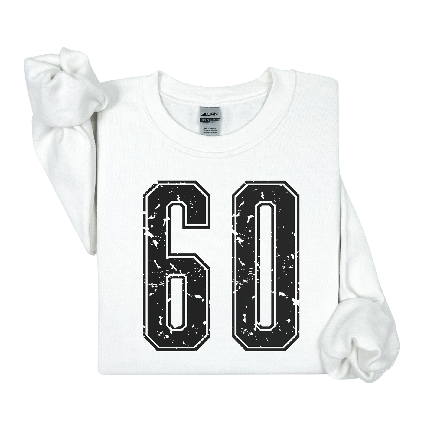 Varsity Custom Number Sweatshirt Crewneck: Personalized Game Day