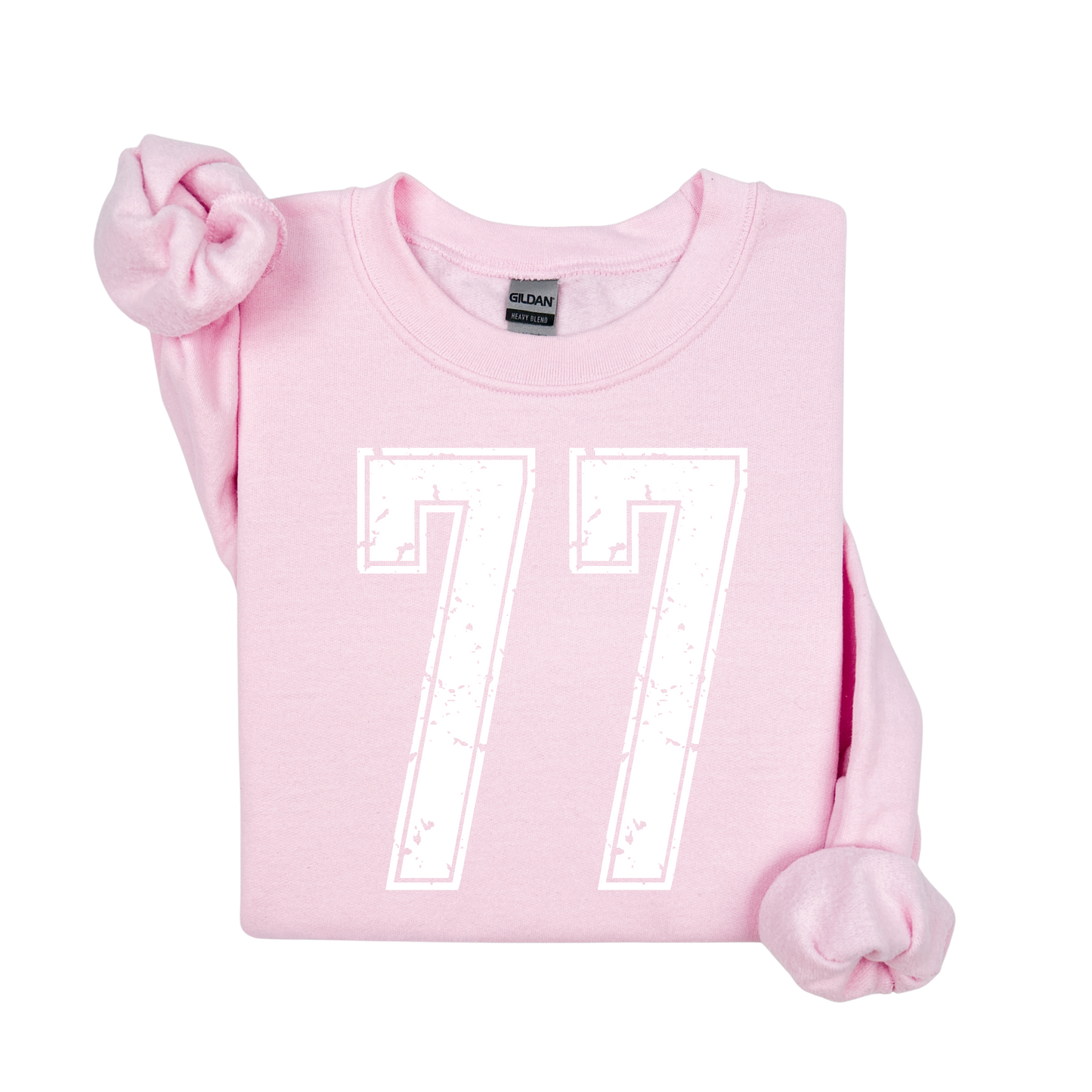 Varsity Custom Number Sweatshirt Crewneck: Personalized Game Day