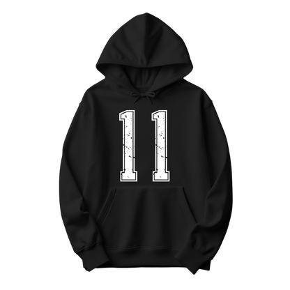 Varsity Custom Number Sweatshirt Hoodie: Personalized Game Day