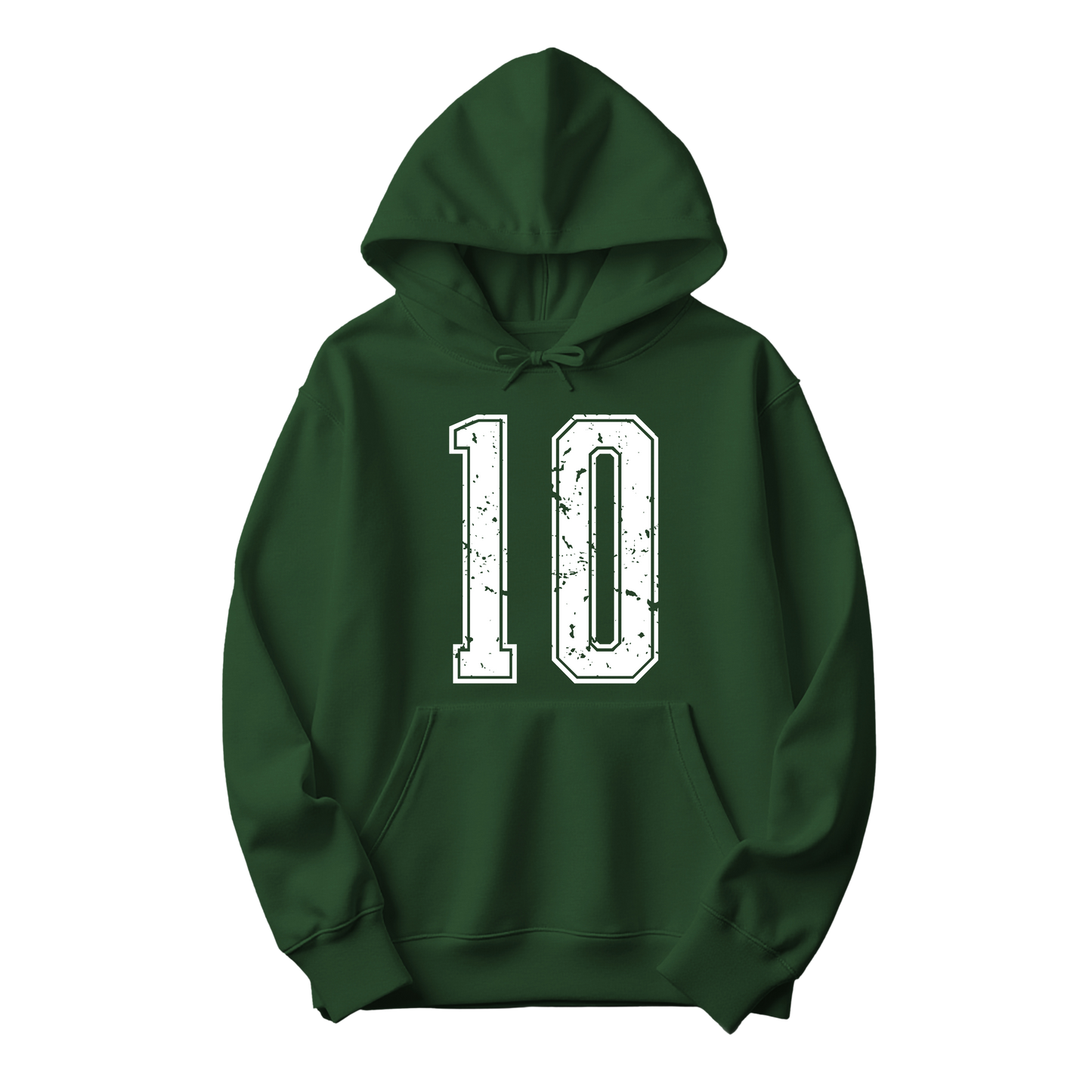 Varsity Custom Number Sweatshirt Hoodie: Personalized Game Day
