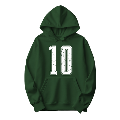 Varsity Custom Number Sweatshirt Hoodie: Personalized Game Day